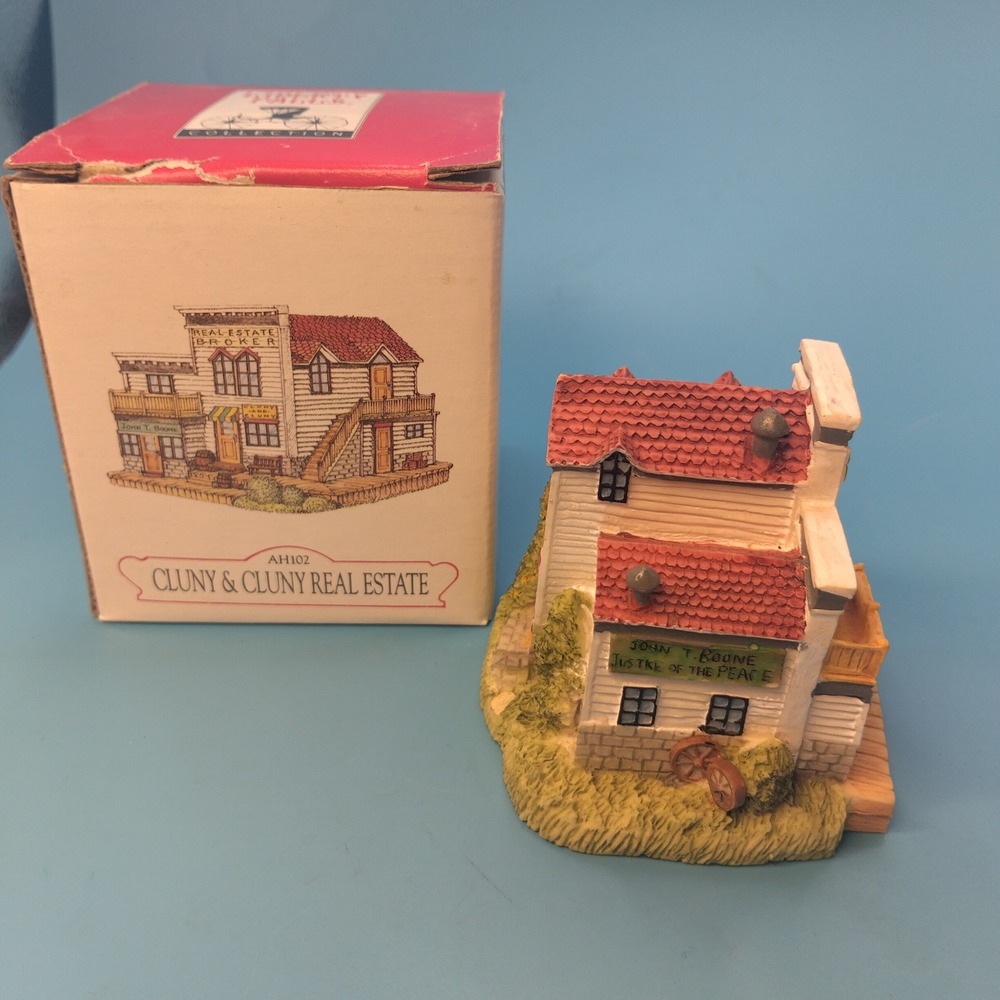 Liberty Falls Cluny & Cluny Real Estate AH102 Vintage 1996 Miniature Building B